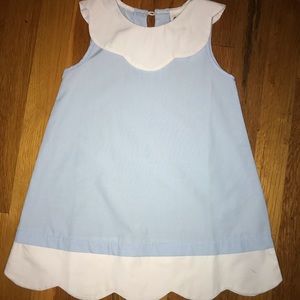 True Brand Scallop Dress